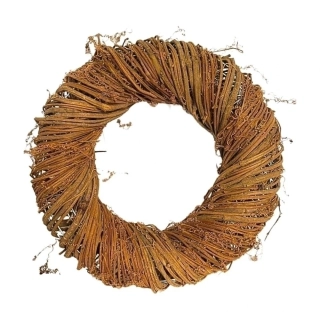 Kruh ratan 35/9cm hnědá