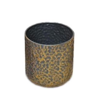 Obal kov pr.16cm antik zlatá