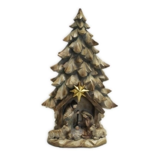 Betlém strom polyresin 28,5cm