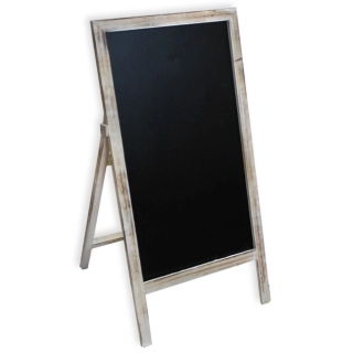 Tabule dřevo V76cm krém patina