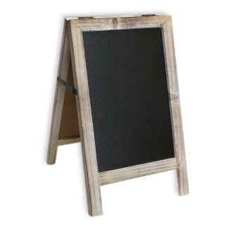 Tabule dřevo V37cm krém patina