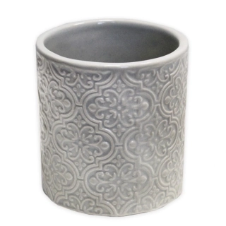 Obal keramika V13,4cm šedá