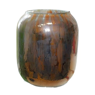 Obal sklo pr.14V16cm hnědá
