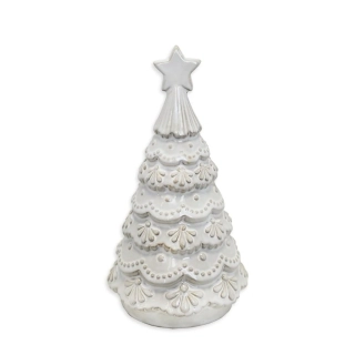 Stromek porcelán V18,5cm bílá