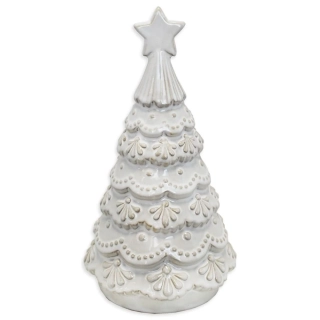 Stromek porcelán V24,5cm bílá