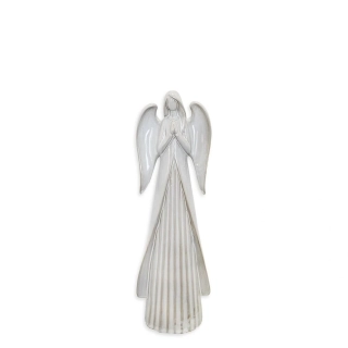 Anděl porcelán V18,1cm bílá