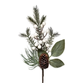 Jeřabiny zápich 35cm bílá