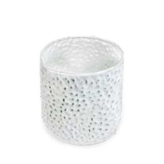 Obal kov pr.16cm bílá patina