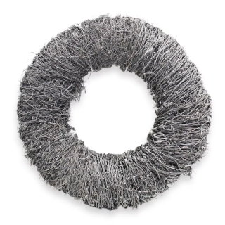 Kruh proutí 35cm šedá