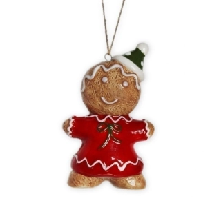 Perníček závěs keramika V8,7cm