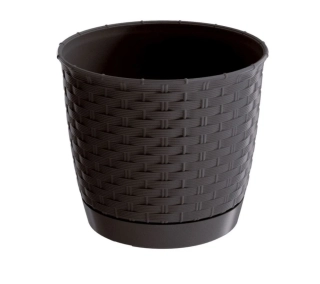 Květináč kulatý RATOLLA ROUND umbra