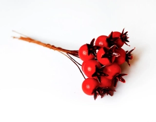 Umělý šípek oranžový s/6