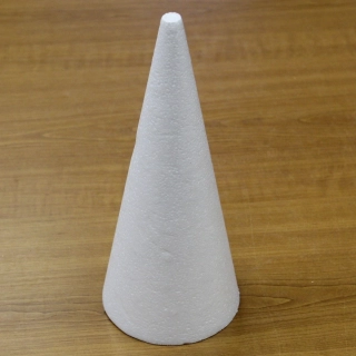 Kužel polystyrén 15cm