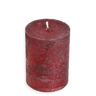 Sv.rustik válec 60x80 LAK bordo
