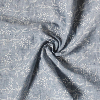 Látka polyester 36cm/5m modrá jeans