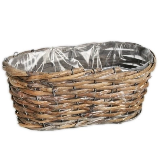 Truhlík ratan 29cm natural