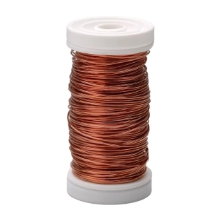 Floristický drát 0,3mm-50g/70m měď