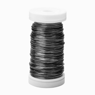 Floristický drát 0,3mm-50g/70m černá