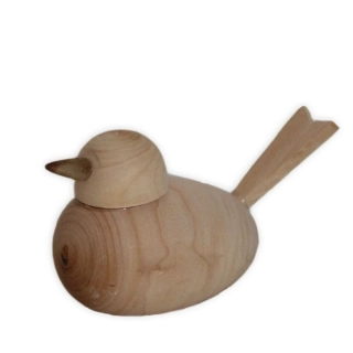 Ptáček dřevo 9,2cm