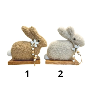 Zajíc textil 15,5cm mix