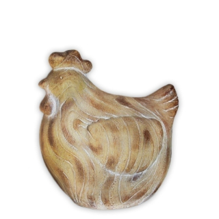 Slepice polyresin 13cm