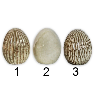Vajíčko porcelán 9,5cm mix