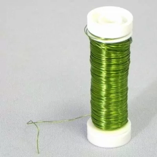 Floristický drát pr.0,30mm/25g zelená