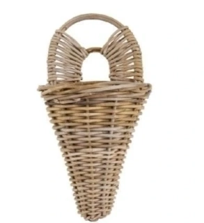 Obal závěsný kubu ratan 45cm