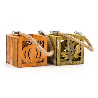 Box dřevo 8x8V18cm mix