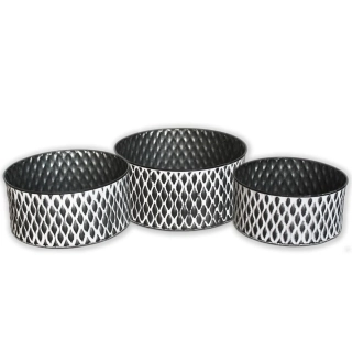 Miska obal plech 3ks/pr.23,5cm