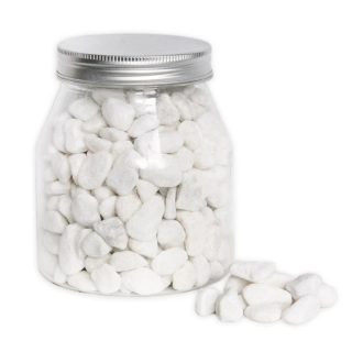 Kamínky 1kg/8-12mm bílá mix
