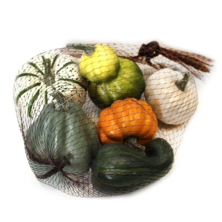 Dýně pvc 6ks/6-10cm mix