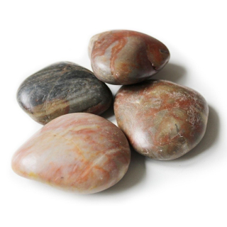 Oblázky říční 5-8cm/1kg hnědé