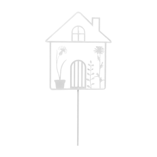 Domek zápich kov 10,5/52cm