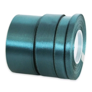 Stuha atlasová 2,5cmx32m petrolejová