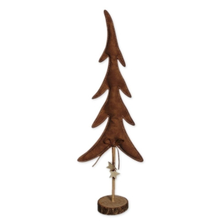 Strom koženka V50cm hnědá