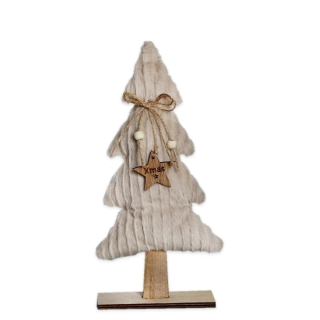 Strom textil V28cm béžová