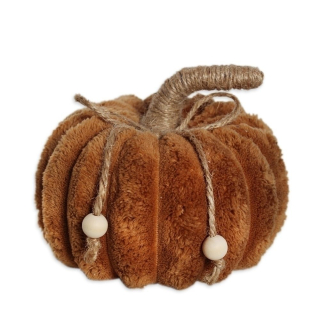 Dýně textil pr.12,5cm hnědá