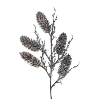 Šišky větev pvc 48cm