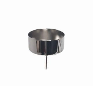 Bodce kov S/4 pr.5cm stříbrná