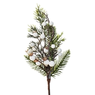 Bobule pvc 35cm bílá