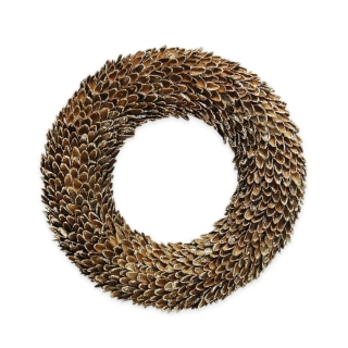 Věnec šišky 19cm vánoční