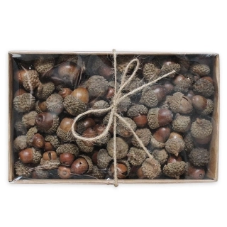 Žaludy přízdoba natural 500g/2,5cm
