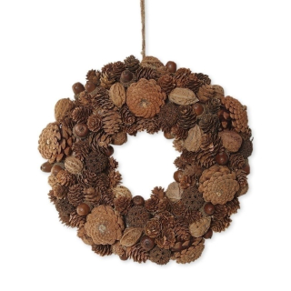 Věnec šišky natural pr.30cm