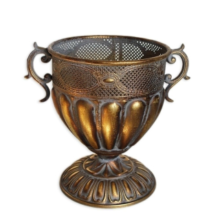 Pohár kov 29cm patina