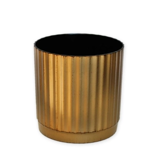 Obal melamin pr.15,5cm zlatá patina