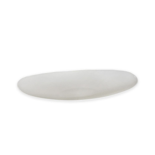 Tác ovál melamin 30cm krém
