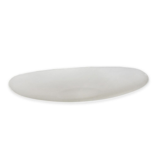 Tác ovál melamin 40cm krém