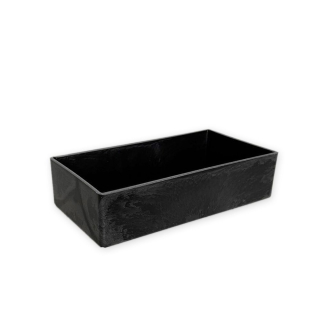Miska melamin 20x10cm antracit