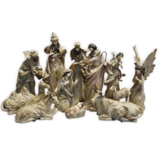 Betlém figurky polyresin 12ks/32cm